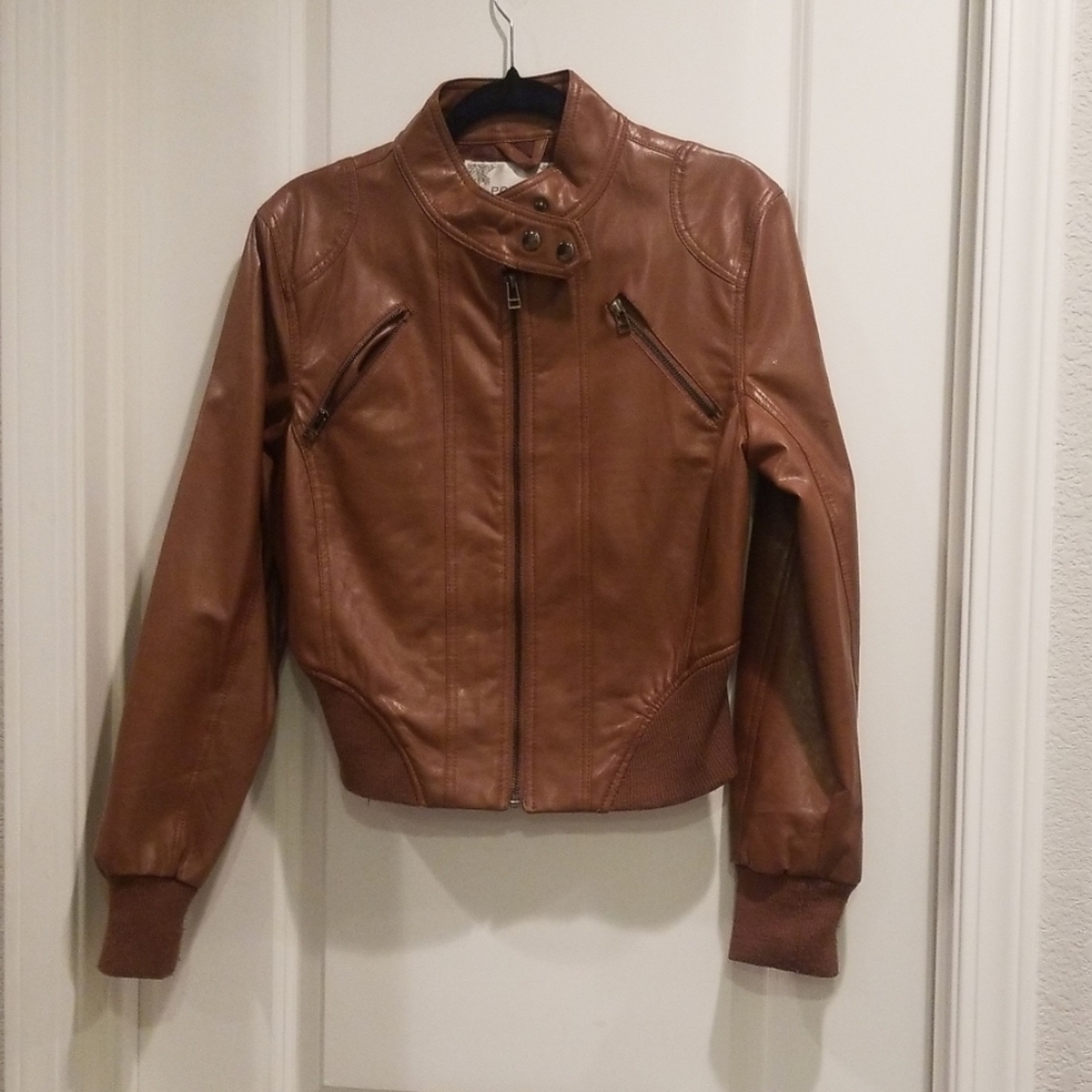 🌻3/$20🌻Poetry vegan leather jacket🌻